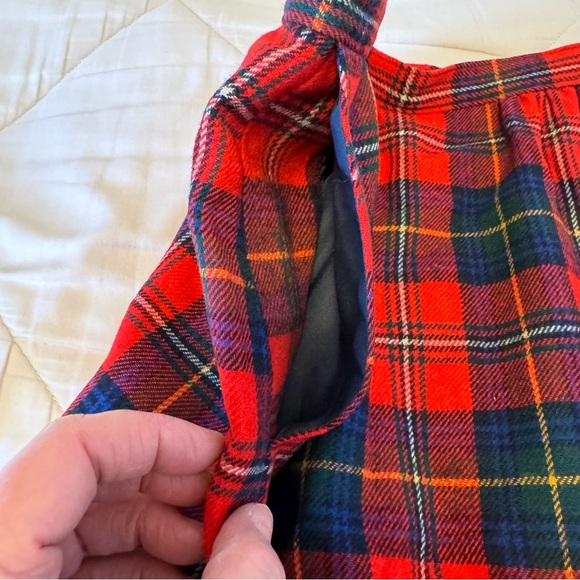 Pendleton skirt size XS authentic Boyd tartan wool skirt. Ralph Lauren Christmas - Picture 4 of 11